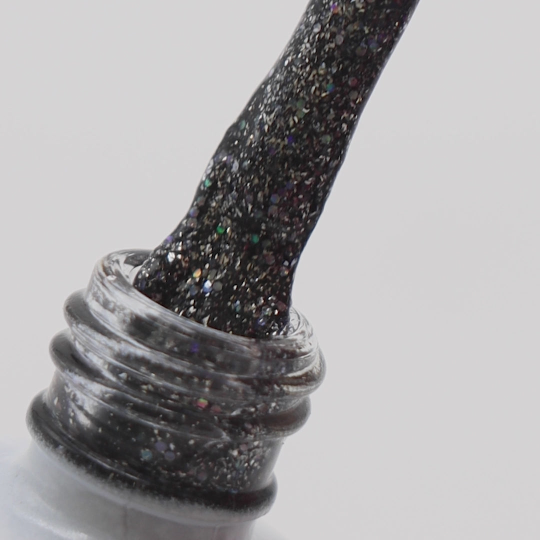 Verniz Gel Express Unicorn Glitter Black Nº1001 6ml