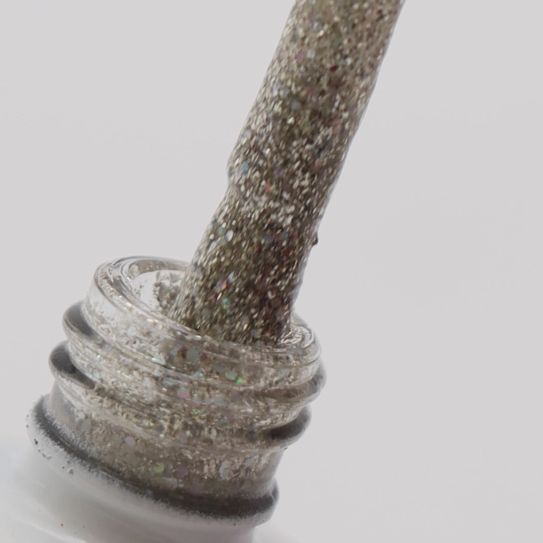 Verniz Gel Express Unicorn Glitter Champagne Nº1002 6ml
