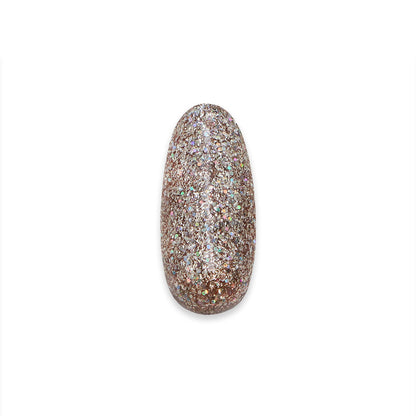 Verniz Gel Express Unicorn Glitter Gold Rosé Nº 1006 6ml