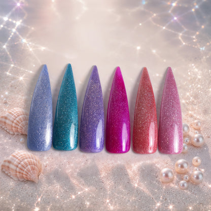 Kit Verniz Gel 6 Cores Express Unicorn