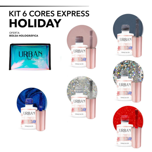 Kit 6 Cores Express Holiday