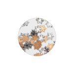 Ultra-Thin Metal Snowflake Silver Rose Gold 1
