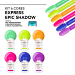 Kit 6 Cores Express Epic Shadow (#16 a #21) Imag 1