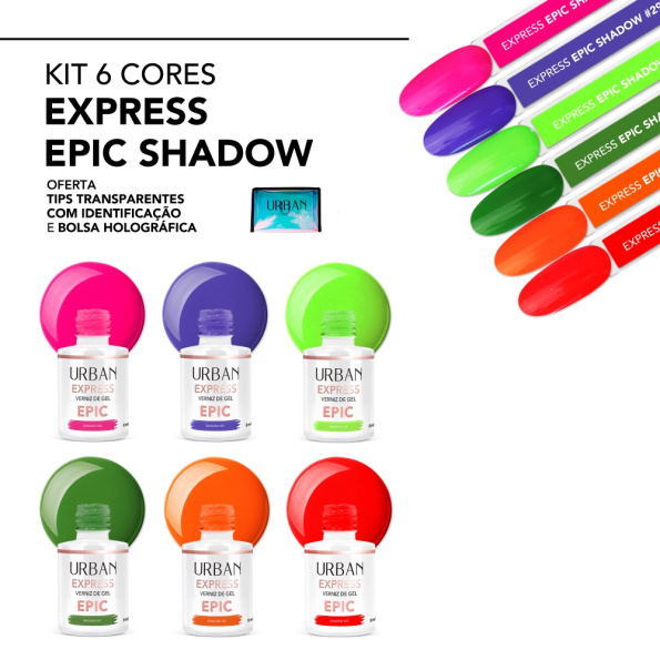 Kit Express Epic Shadow 28 a 33 Summer Shades