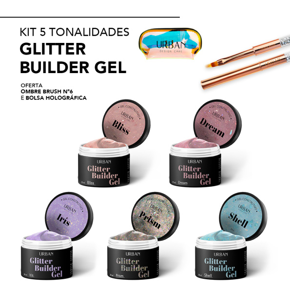 Glitter Builder Gel kit
